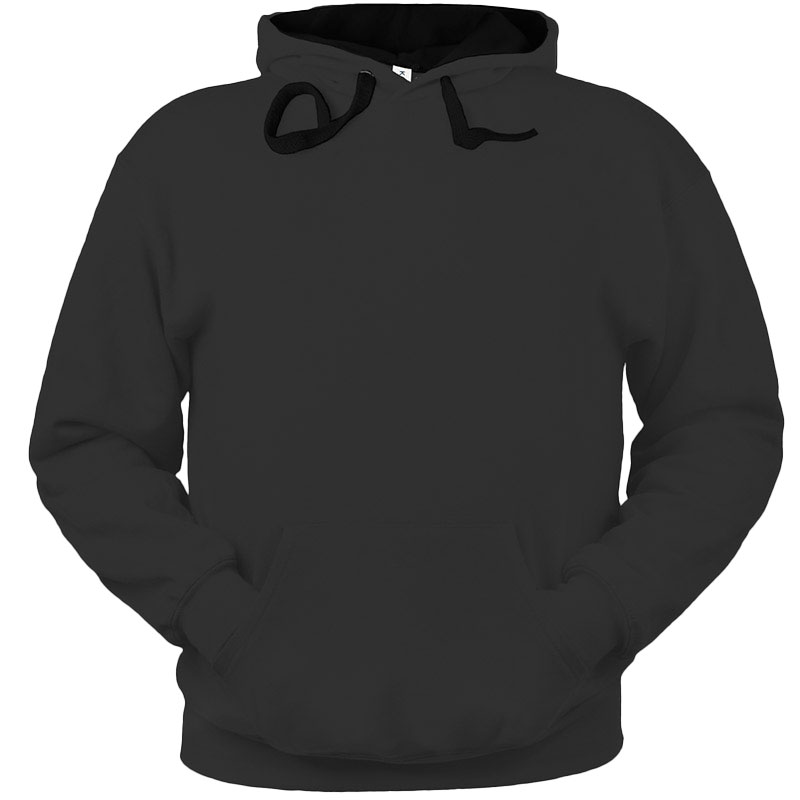 Sudadera Capucha Contrastada Hombre Frontal